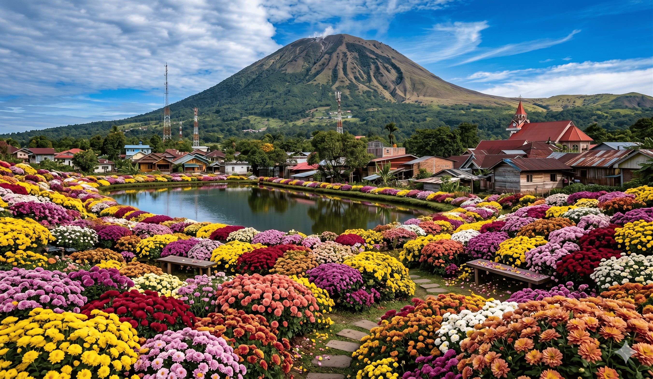 Krisan Florikultura Tomohon